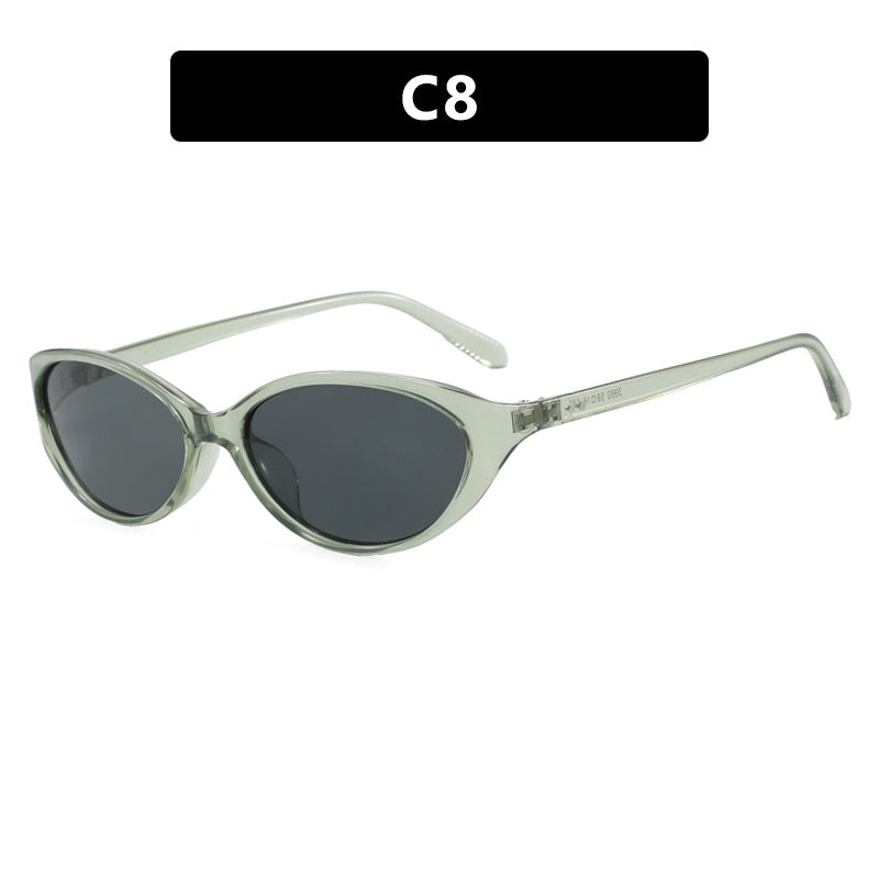 Dame Cat-Eye solbriller med stilig design og beskyttende UV-filter Luvikno