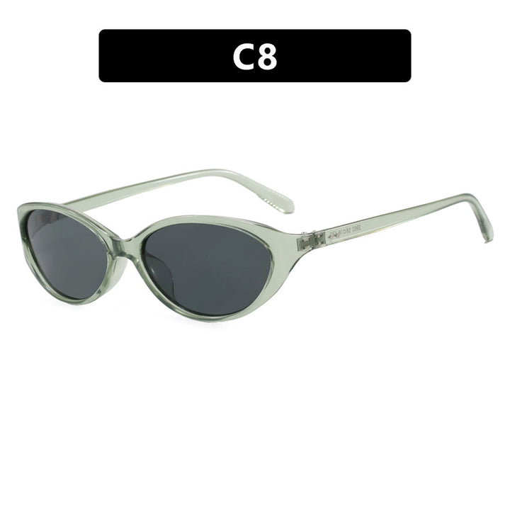 Dame Cat-Eye solbriller med stilig design og beskyttende UV-filter Luvikno