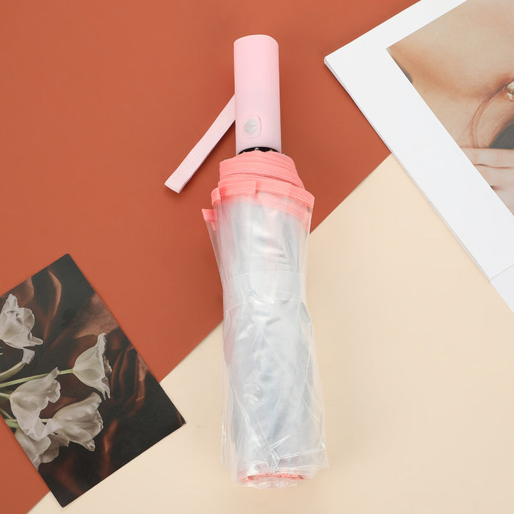 Unisex Automatisk Gjennomsiktig Paraply Luvikno