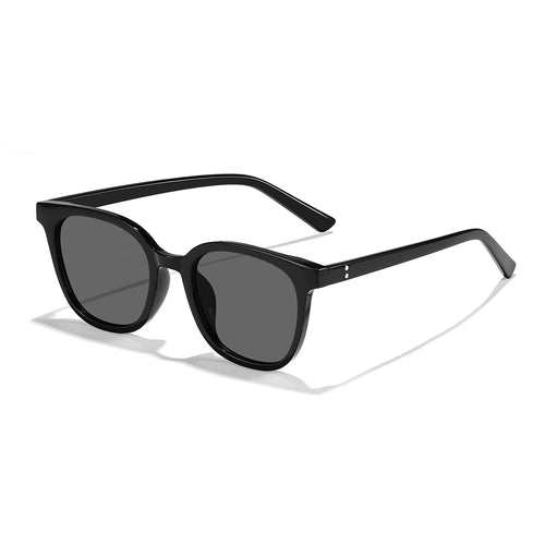 Dame trendy solbriller med bred ramme Luvikno