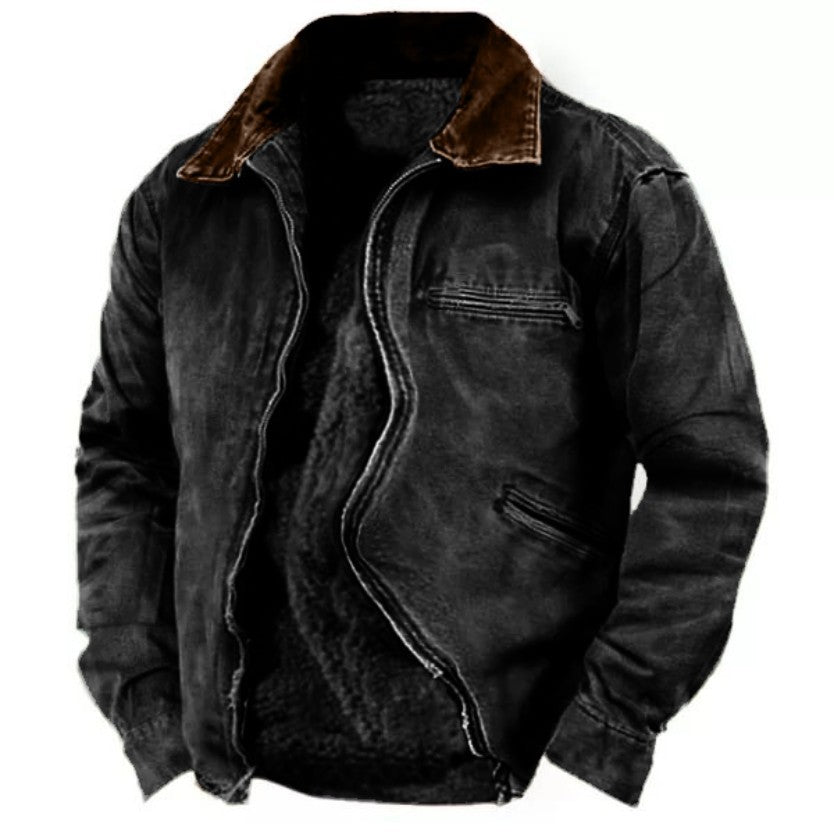 Luvik | Lämmin talvitakki tekoturkista miehille