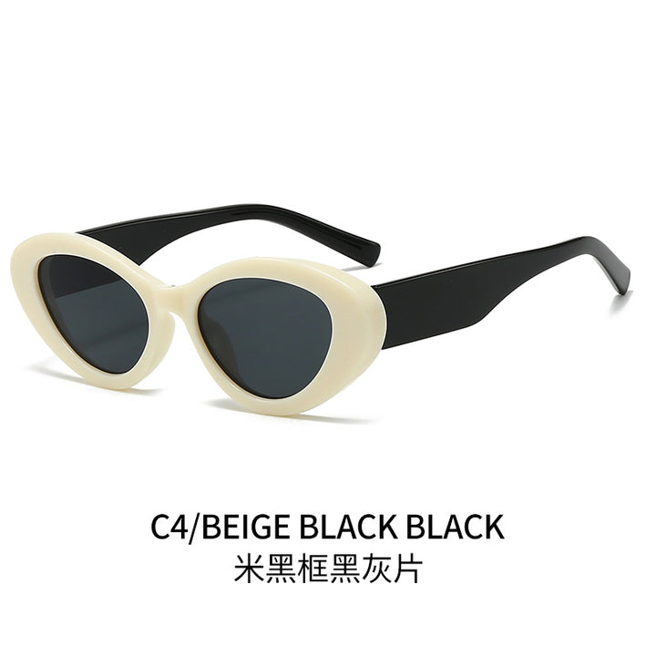 Damer Elegant solbrille i mondéne design Luvikno