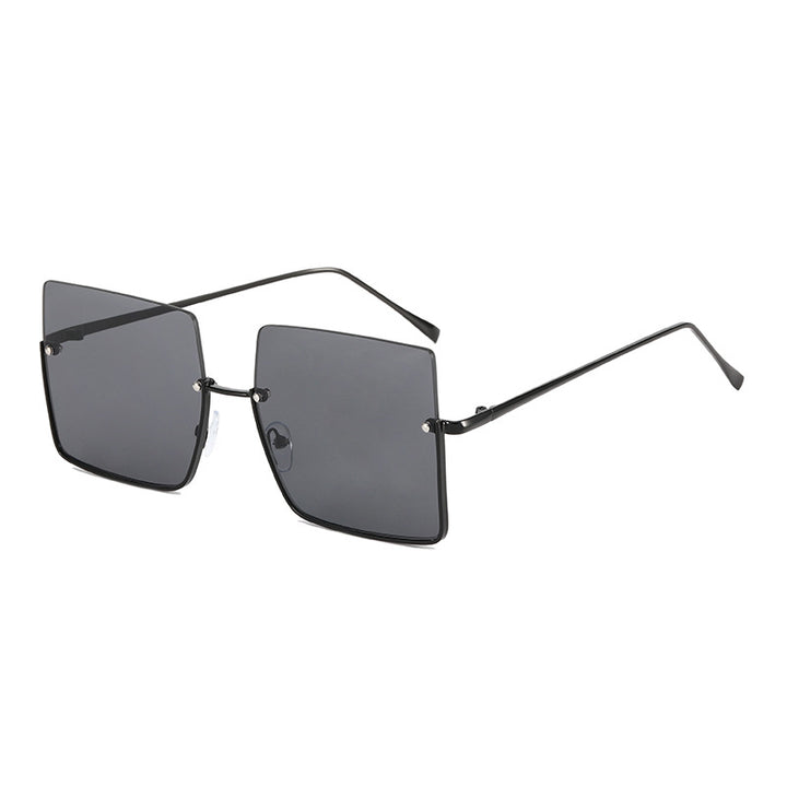 Damer Modisk solbrille i markant kvadratdesign Luvikno