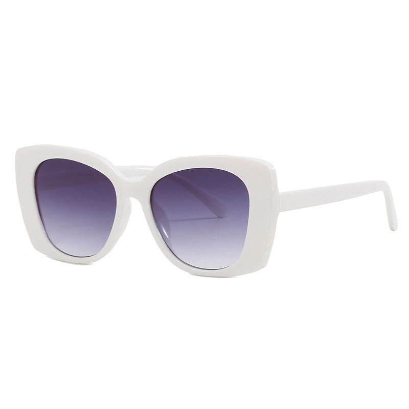 Dame Oversized-solbriller med elegant design Luvikno