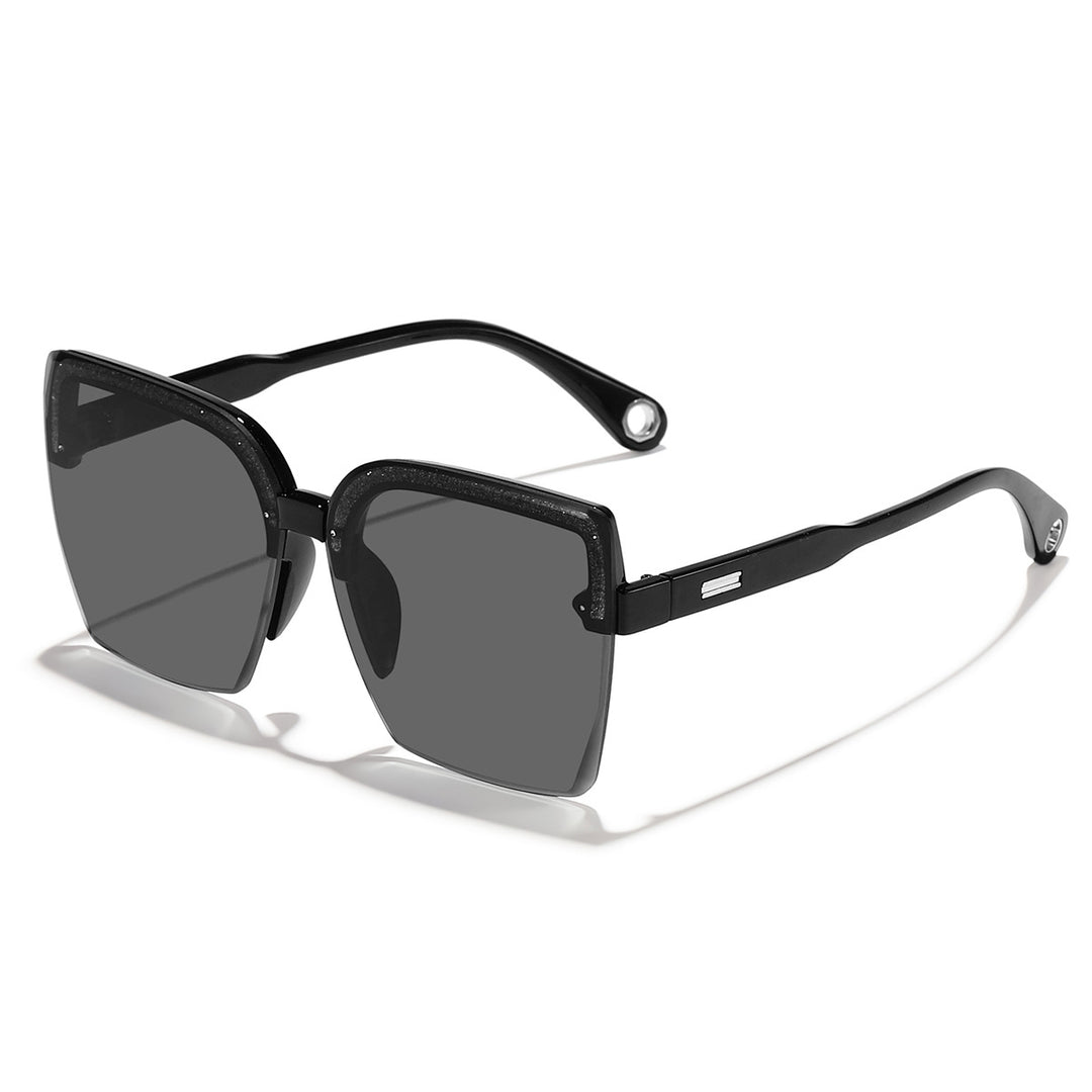 Dame moter solbrille med elegant gradient-design Luvikno