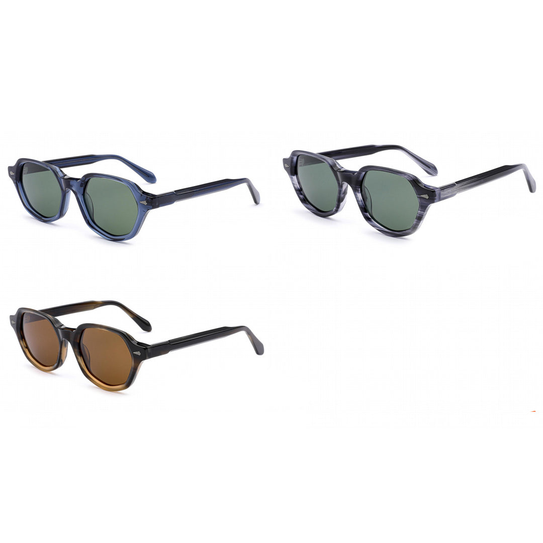 Dame Design solbrille med unikt ramme og UV-beskyttelse Luvikno