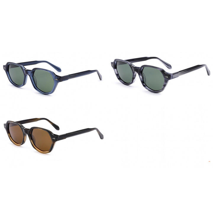 Dame Design solbrille med unikt ramme og UV-beskyttelse Luvikno