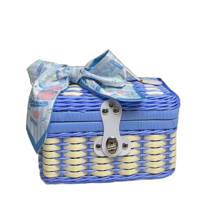 Dame Robust Rattan Oppbevaringskasse Luvikno
