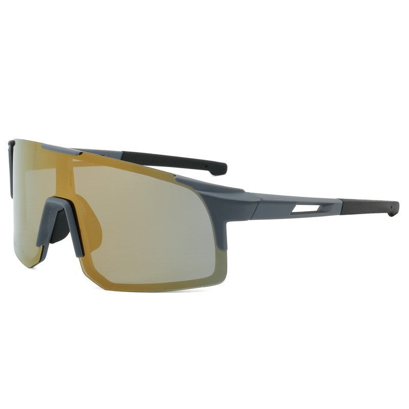 Dames Sporty Racing Glasses med aerodynamisk design og justerbar nesepad Luvikno