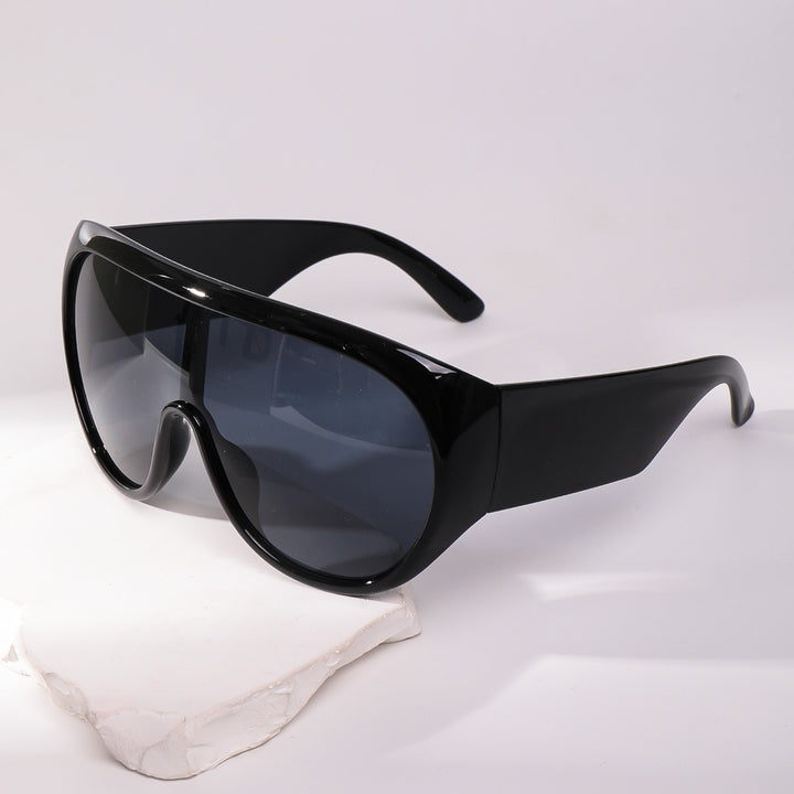 Dame oversized solbriller i moderne design med UV-beskyttelse Luvikno