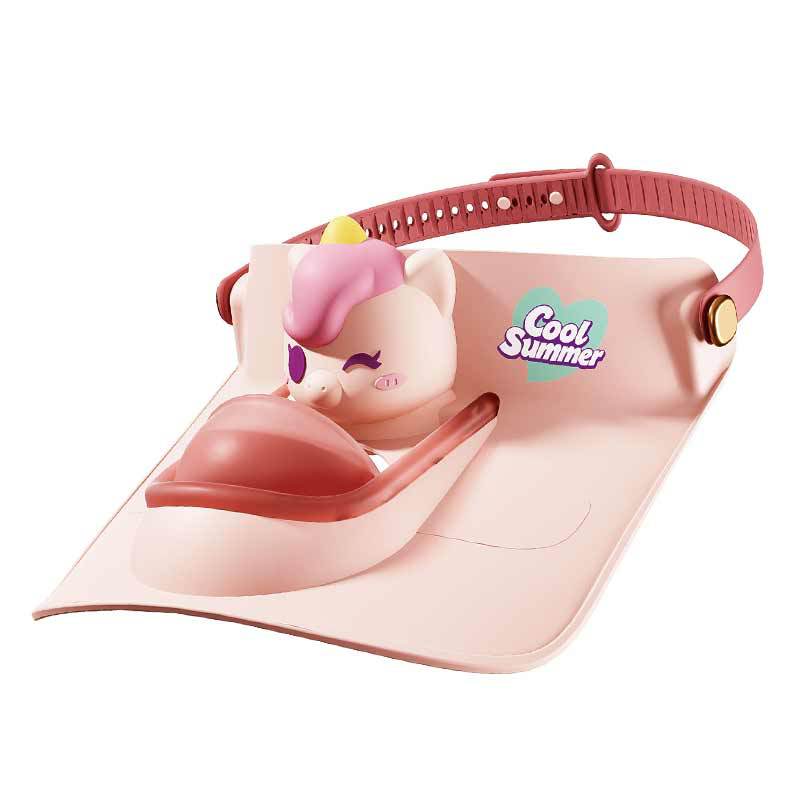 Unisex solhatt med dyremotiv Luvikno