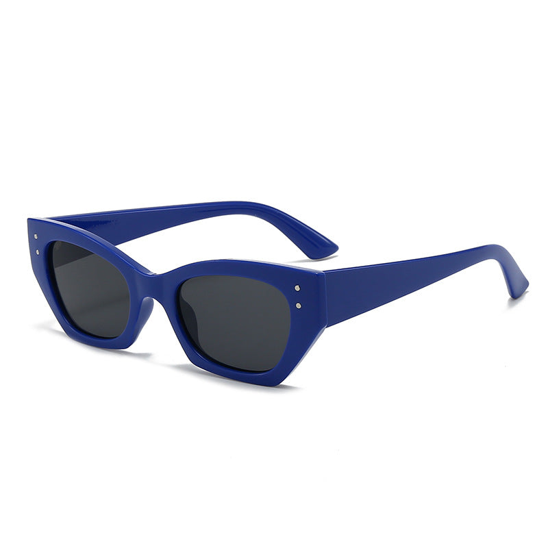 Dame moderne motefull solbrille i innovativt design Luvikno