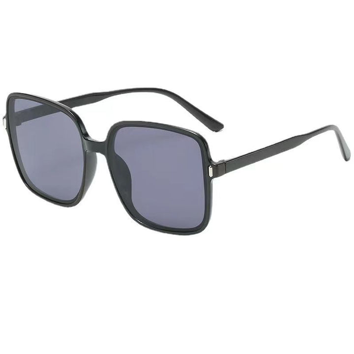 Dame kvadratisk oversized solbrille med integrert UV-beskyttelse Luvikno