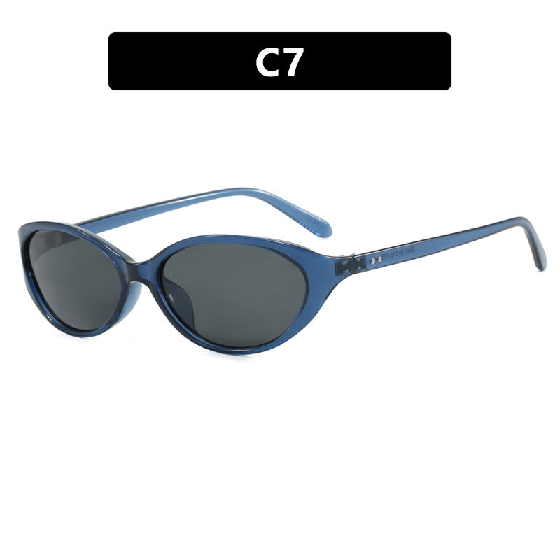 Dame Cat-Eye solbriller med stilig design og beskyttende UV-filter Luvikno