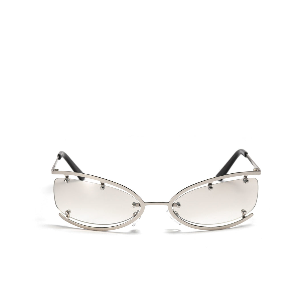 Dame moterik solbrille med unik ramme konstruksjon Luvikno