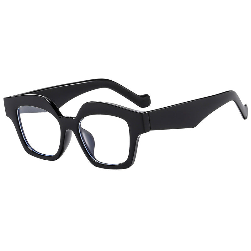 Dame designer solbrille i moderne skilpadde stil Luvikno