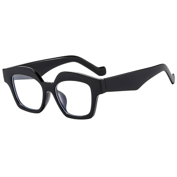 Dame designer solbrille i moderne skilpadde stil Luvikno