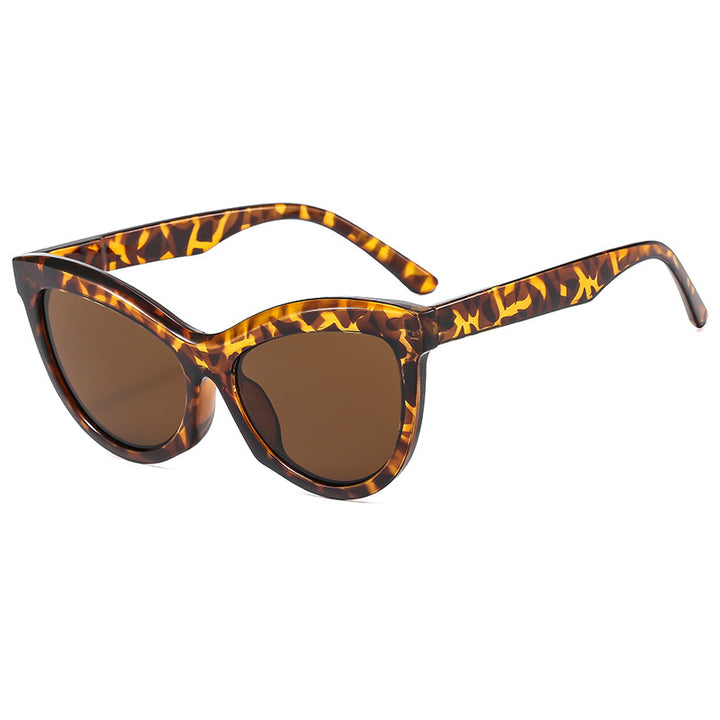 Dame moteriktig solbrille i elegant Cat-Eye stil Luvikno