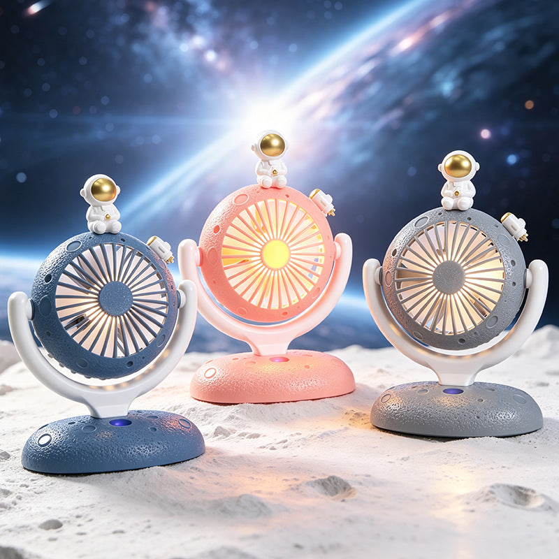 Dame Bærbar USB Bordvifte med kreativt Astronautdesign Luvikno