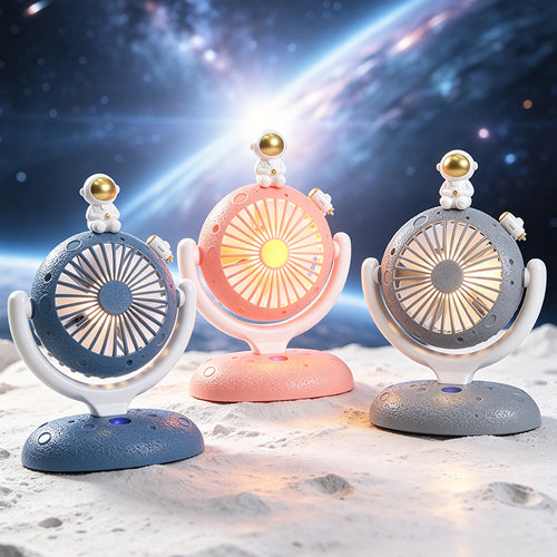 Dame Bærbar USB Bordvifte med kreativt Astronautdesign Luvikno