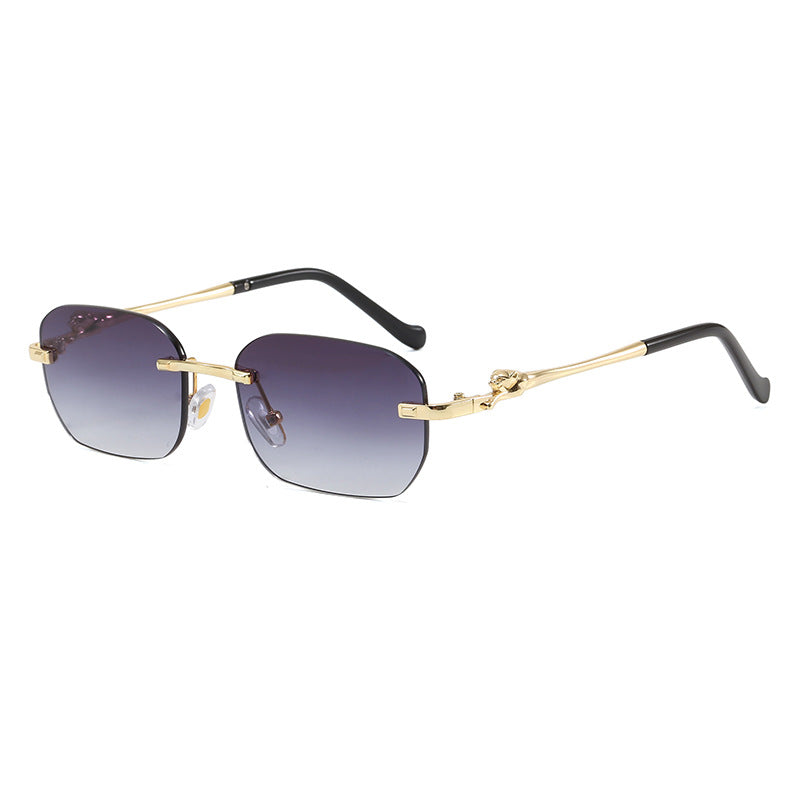 Dame elegant moteriktig solbrille i innovativ unisex-stil Luvikno