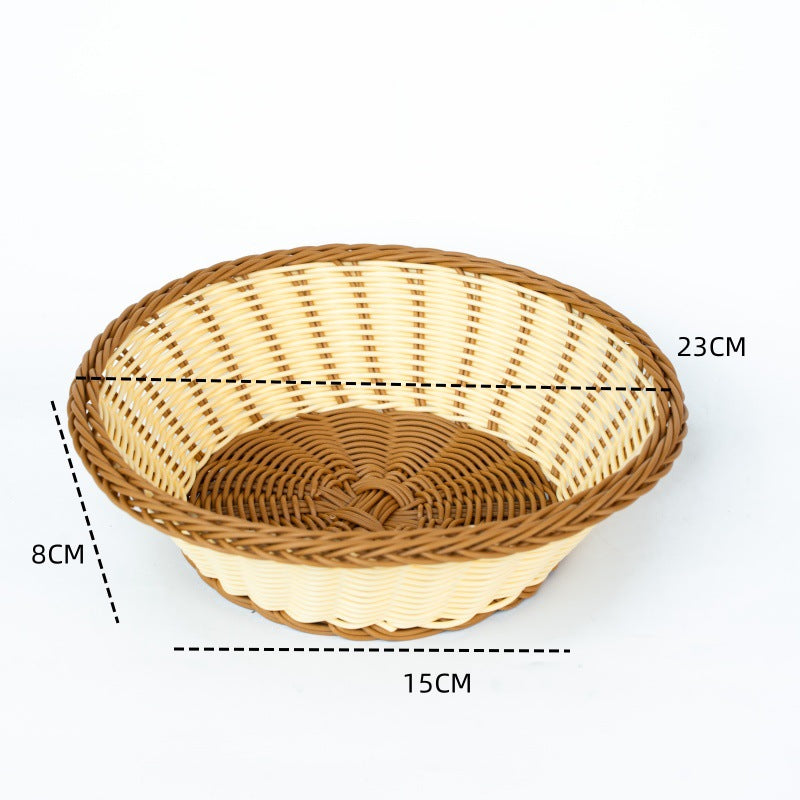 Dame estetisk fruktskål med scalloped design Luvikno