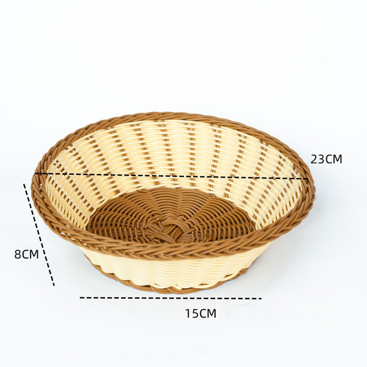 Dame estetisk fruktskål med scalloped design Luvikno