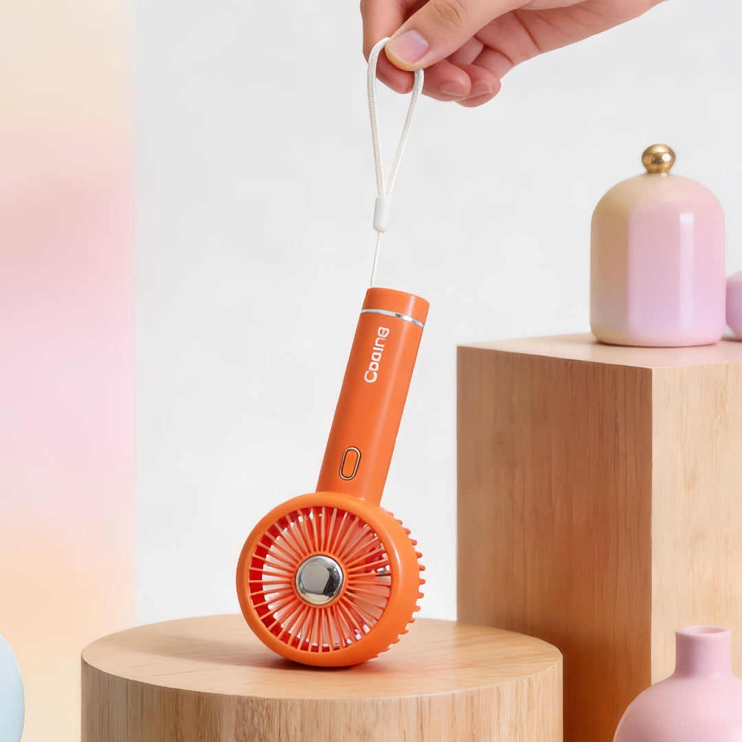Dame Bærbar Håndvifte med USB-ladefunksjon og innovativt design Luvikno