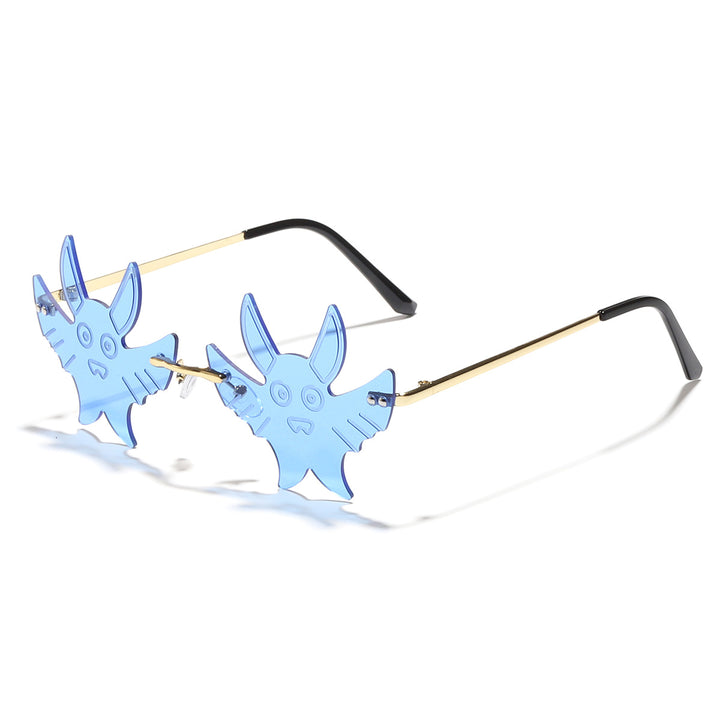 Dame unik solbrille med dyredesign Luvikno