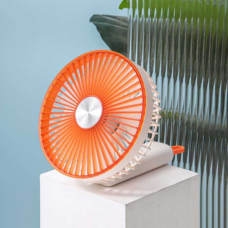 Dame Bærbar Mini-vifte med kreativ design og justerbar ventilasjon Luvikno