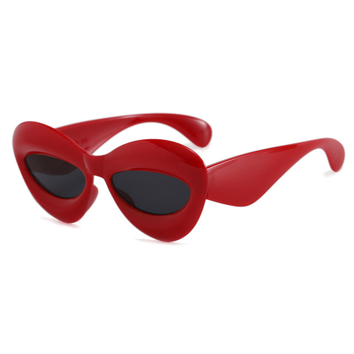 Dame Cat-Eye solbriller i moderne design Luvikno