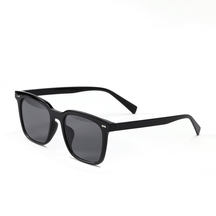 Dame quadratisk solbrille med elegant skilpadde-ramme Luvikno