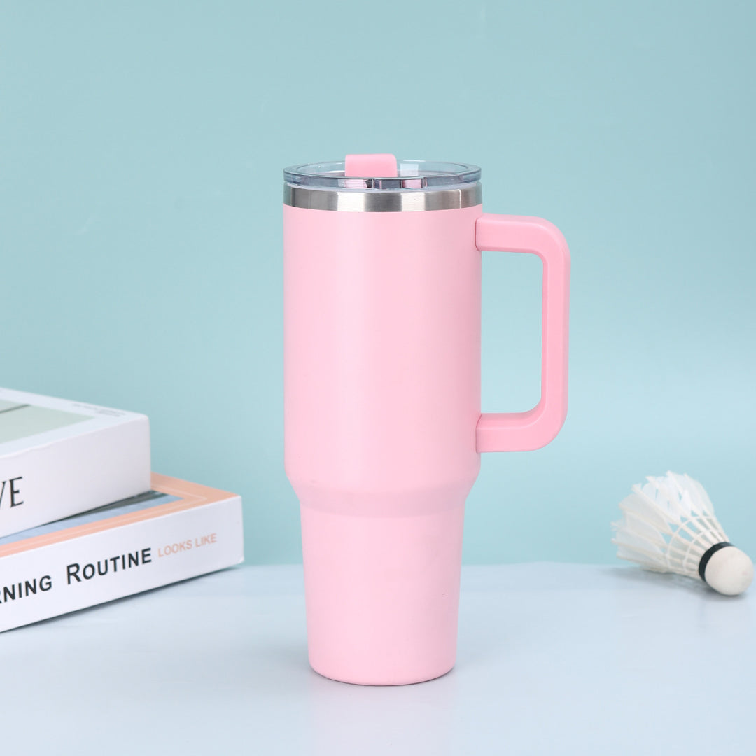 Kvinne Høy- kvalitet Termisk Kopp med Ergonomisk Håndtak og Leak-Proof Lokk Luvikno