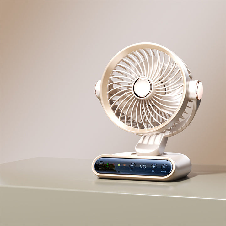 Unisex Smart Touch Control Skrivebordsvifte Luvikno