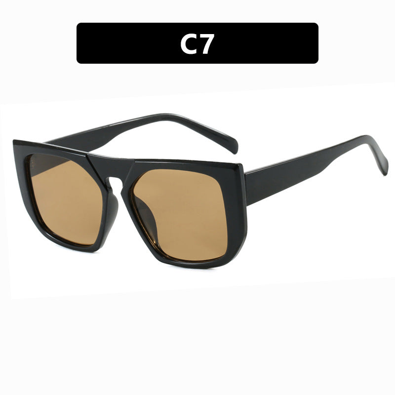 Dame firkantet motes solbrille Luvikno