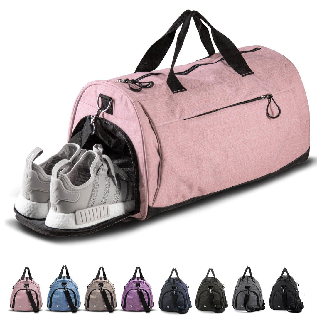 Dame sport bag med separat sko rom Luvikno