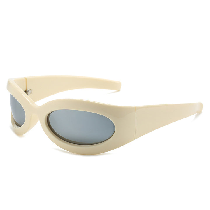 Dame trendy sportsbriller med aerodynamisk design Luvikno