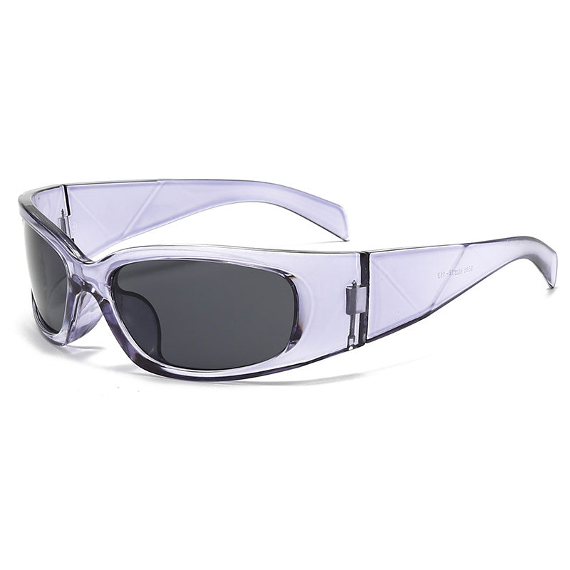 Dame sporty solbriller med moderne, ergonomisk design Luvikno