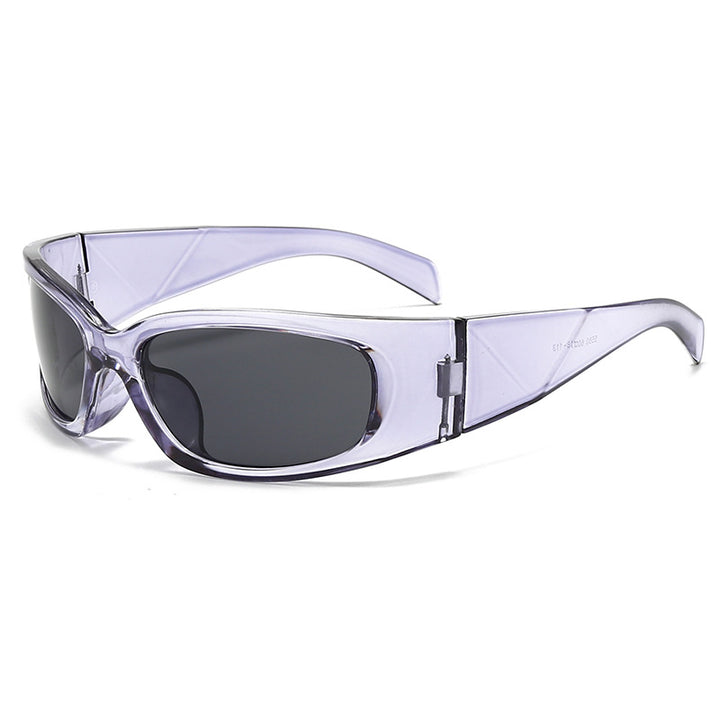 Dame sporty solbriller med moderne, ergonomisk design Luvikno