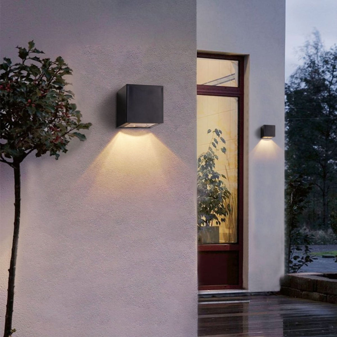 Solar LED Utendørs Vegglampe | Luvikno