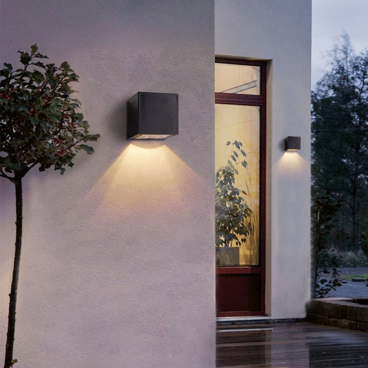 Solar LED Utendørs Vegglampe | Luvikno