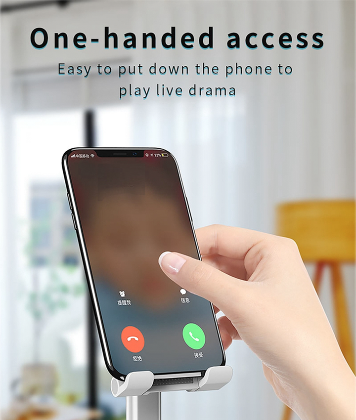 Luvikno | Faltbart Holder Stativ for iPad og Mobiltelefon