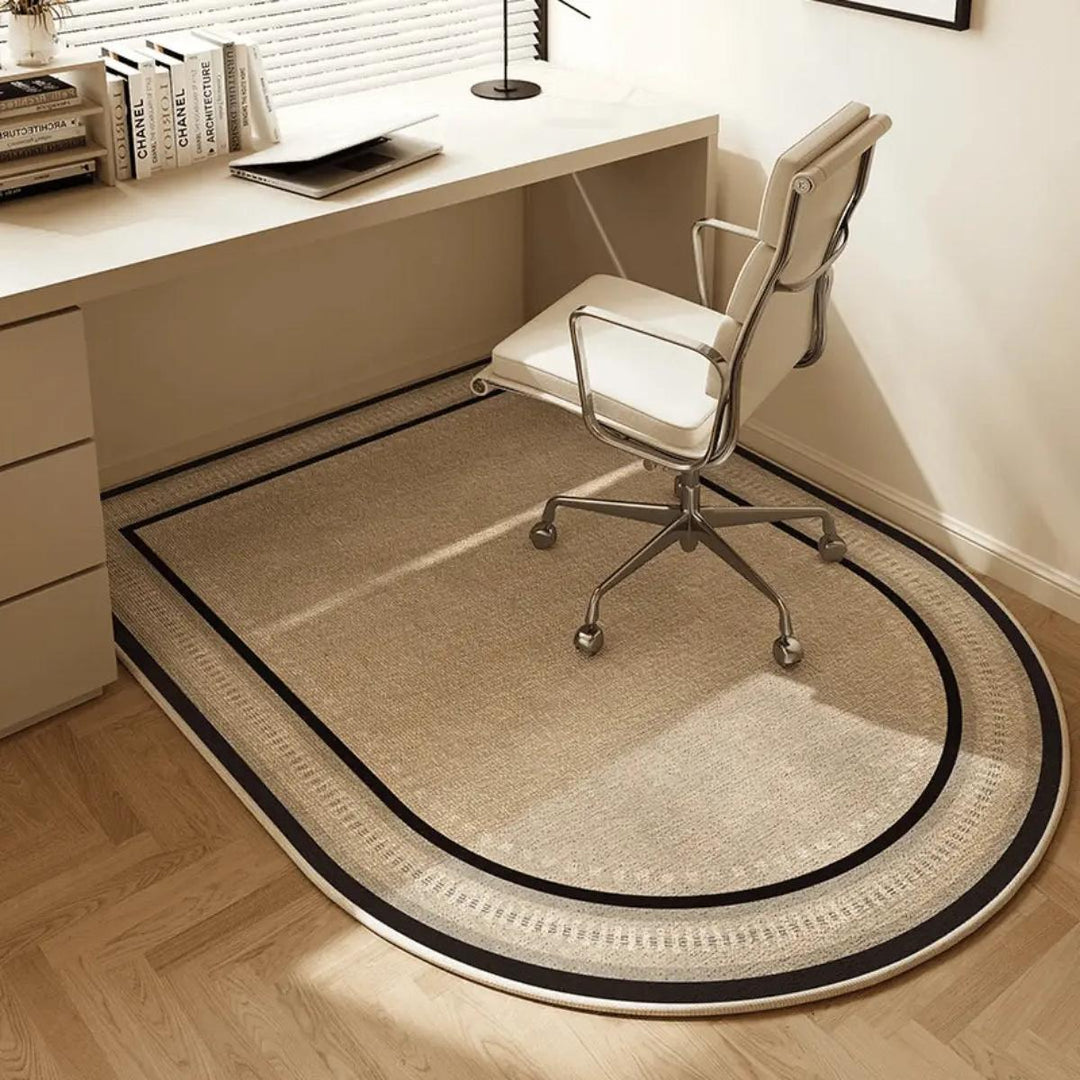 FloorShield Stolenmatte – Transparent Beskyttelsesmatte for Kontorstoler | Luvikno