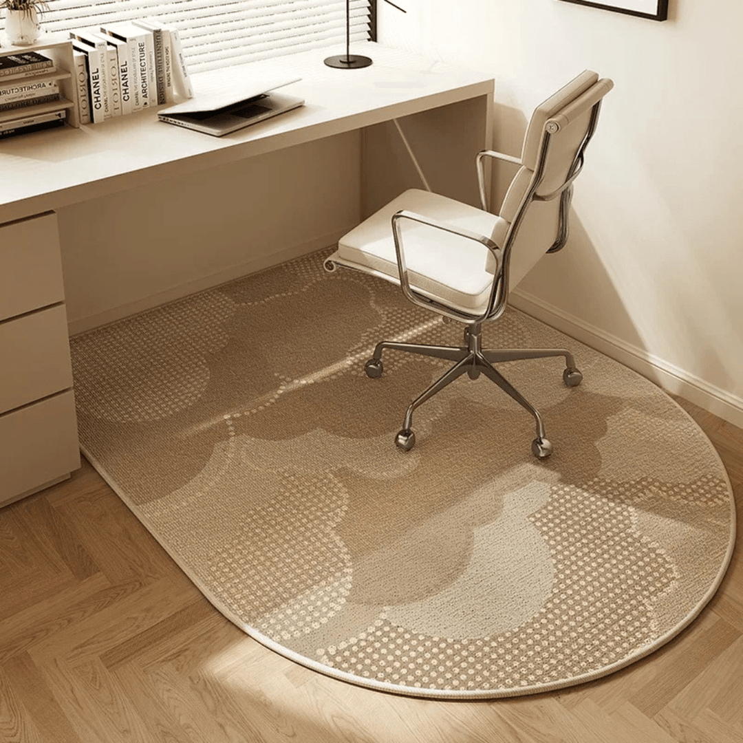 FloorShield Stolenmatte – Transparent Beskyttelsesmatte for Kontorstoler | Luvikno