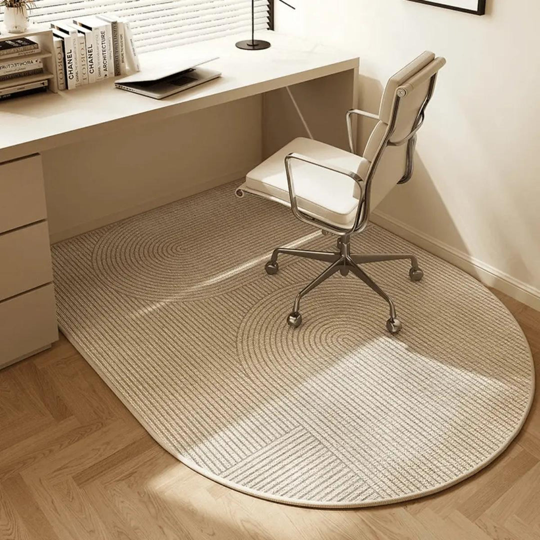 Luvikno | FloorShield Stolmatte – Transparent Beskyttelsesmatte for Kontorstoler