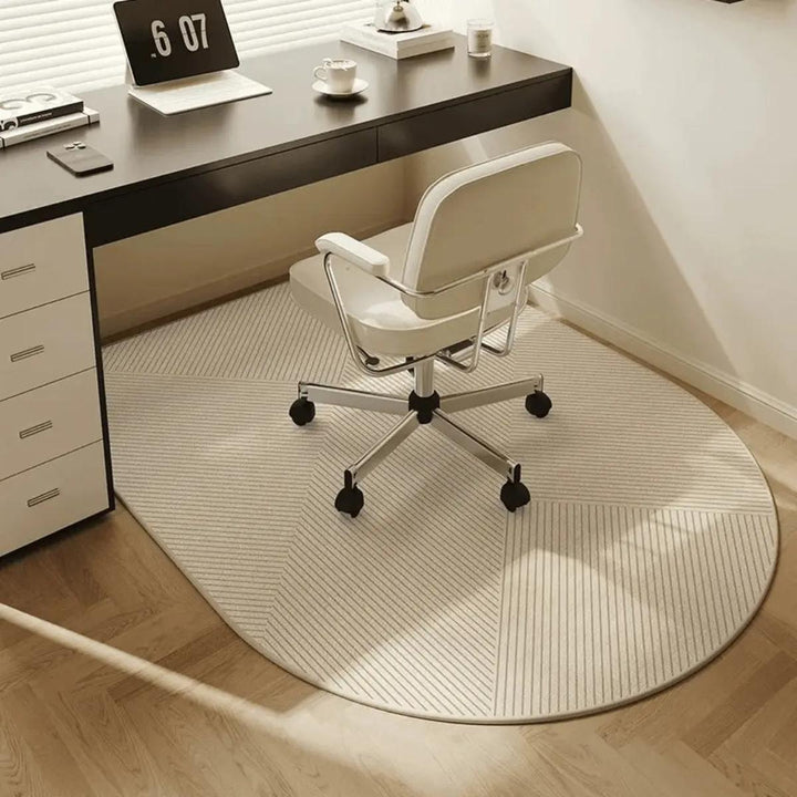 FloorShield Stolmatte – Transparent Beskyttelsesmatte for Kontorstoler | Luvikno