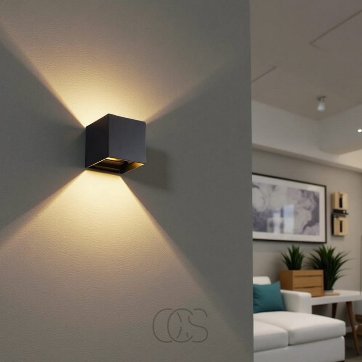 Luvikno | Luksus trådløs oppladbar vegglampe – bevegelsessensor og varm LED-belysning (2700K)