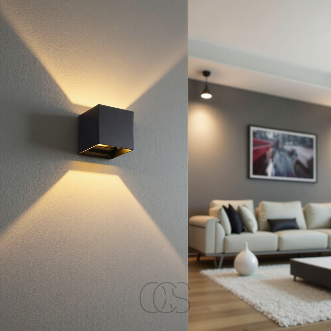 Luvikno | Luksus trådløs oppladbar vegglampe – bevegelsessensor og varm LED-belysning (2700K)