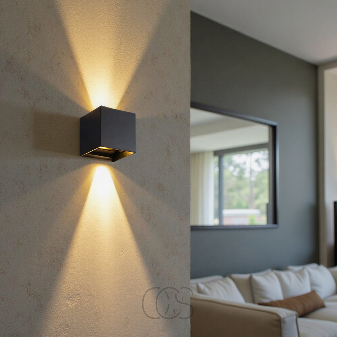 Luvikno | Luksus trådløs oppladbar vegglampe – bevegelsessensor og varm LED-belysning (2700K)