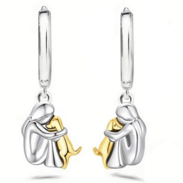 Luvikno | PawHeart Necklace – Jewelry for dog lovers with paw prints